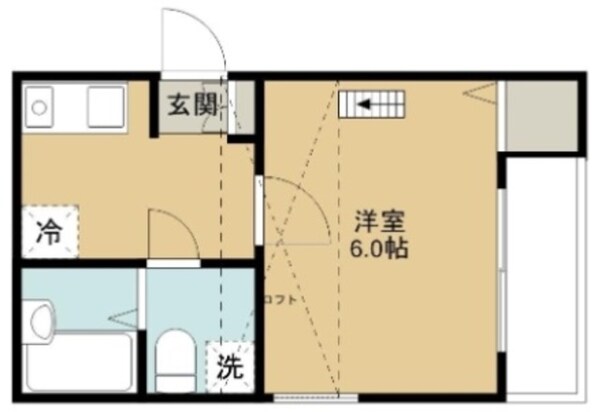 アメリカンリバティーHIROの物件間取画像